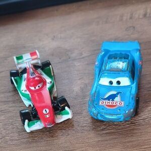 Disney Cars Diecast Bundle - Francesco Bernoulli & Dinoco McQueen